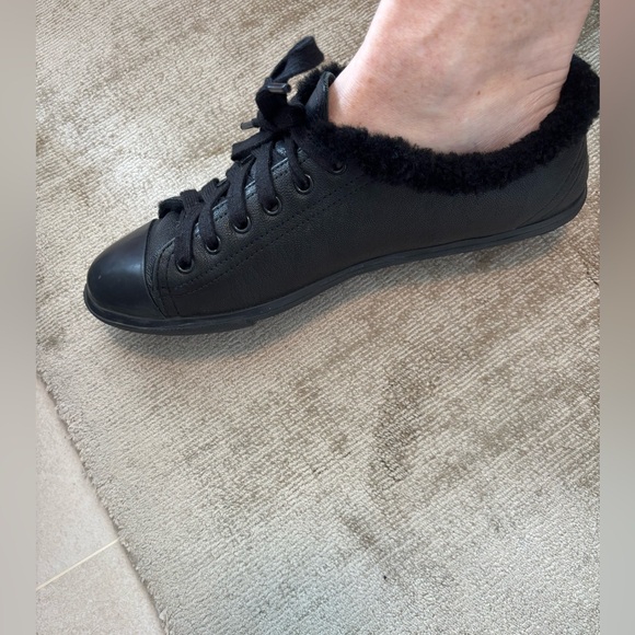 Black Prada Sneaker - Picture 2 of 5